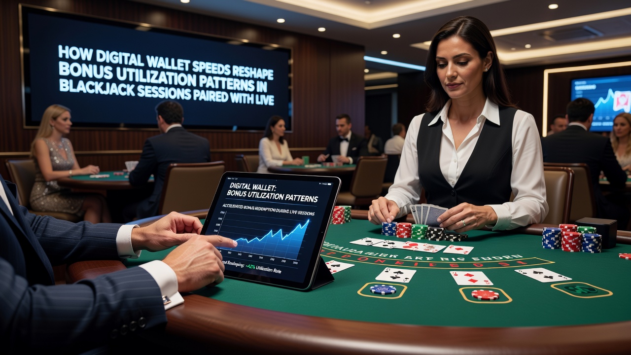 Blackjack-Tisch mit integrierten Sportwetten und Wallet-Transaktionen