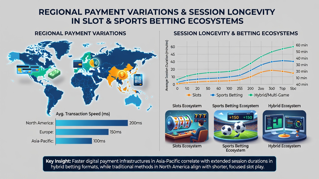 Vergleich regionaler Zahlungssysteme und Session-Langlebigkeit bei Sportwetten sowie Slots